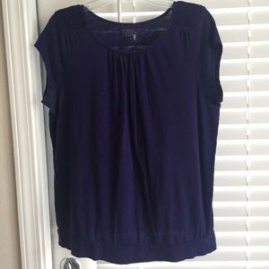 Loft T-shirt Size L Purple
